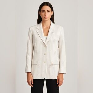 Cheatta‎ B flower Embroidered vintage blazer